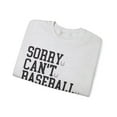 thumbnail image 3 of Sorry Can't Baseball Bye Sweatshirt Funny Baseball Shirt for Baseball Fans, 3 of 6