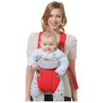 thumbnail image 3 of Mochila de tela transpirable para bebé de 3 a 18 meses, bolsa ergonómica sólida, cinturón de transporte, portabebés multifuncional, 3 of 4