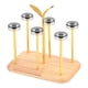 thumbnail image 1 of Escurridor de tazas con base antideslizante, ahorra espacio y organizador para botellas de agua, ideal para mostrador, cafetería, hogar y bar., 1 of 9