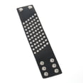 thumbnail image 4 of Pulsera ancha punk Sunnimix de cuero con remache, 4 of 8