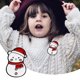 thumbnail image 2 of Nueva Serie Navideña De Broches: Simpáticos Papás Noel De Dibujos Animados Y Decoraciones Con Insignias, 2 of 2