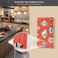 thumbnail image 5 of Yayeee Duplex Wall Plate 1-Gang 4.5"x2.7" Home Receptacle Light Switch Decorative Outlet Cover, Retro Christmas Ornaments Pattern, 5 of 7