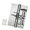 Silver, variant on NEXAVKPR Modern Spring Hinge Rusts Proof Stainless Steel Auto Adjusting Hinge Simple Installation for Smooth Quiet Door Closing
