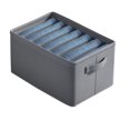 thumbnail image 4 of Divisor de ropa interior Organizador Armario Cajón Caja de almacenamiento de ropa (7 compartimentos) Likrtyny Libre de BPA, 4 of 8