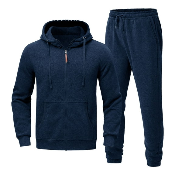 Aofany Men's Tracksuits Sweatsuits for Men Set Track Suits 2 Piece Casual Athletic Jogging Warm Up Full Zip Sweat Suits