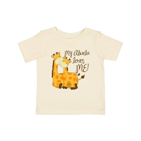

Inktastic My Abuela Loves Me! Gift Baby Boy or Baby Girl T-Shirt
