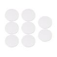 thumbnail image 1 of 8 Pcs Tableau de Dessin Rond en Toile 10 cm, Tableau de Peinture Artistique de Qualité Supérieure, Tableau en Toile de Forme Ronde pour Artiste, Tableau de Peinture à l'Huile, Bloc à Croquis en Toile (Blanc), 1 of 7