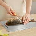 thumbnail image 3 of 100Fens Titanium Cutting Board - Stainless Steel Cutting Board For Kitchen 304 Chopping Board Food-Grade For Meat Fruit Vegetables Dishwasher Safe Be Hung, 3 of 3