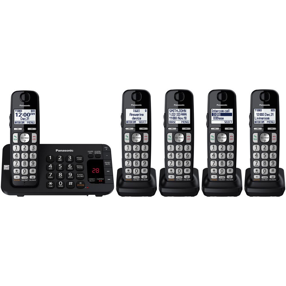 Panasonic Expandable Cordless Phone with Enhanced Noise Reduction 5
