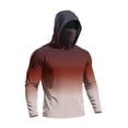 thumbnail image 2 of Fishing Shirt with Hood Cooling Hoodies Hooded Shirt Uv Casual Summer UPF 50+ Uv Rash Guard, 2 of 5