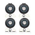 thumbnail image 1 of Lot de 4 W10314173 Rouleau de Remplacement pour Sécheuse Compatible avec WPW10314173 Kit de Support de Rouleau Pièces de Sécheuse, 1 of 6