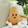 thumbnail image 2 of Chicken Leg Soft Plush Toy, Cuddly and Soft Chicken Leg Stuffed Animals Plush Toys Doll Chicken Leg, Birthday Gift for Kids and Valentine's Day gift, Age 3+, 2 of 4