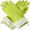 Green, variant on Full Circle Splash Patrol Natural Latex Soft Lined Cuffed Dish Washing Gloves - Gray - Large - Pair