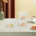 thumbnail image 5 of 8 PACK 1/6 Size Clear Plastic Steam Prep Table Food Pan 4" Deep Polycarbonate for Homes, Restaurants, 5 of 17