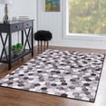 thumbnail image 4 of Laredo Montez Grey & Ivory 5' x 7' Area Rug, 4 of 5