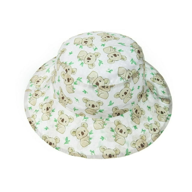 Bucket Hat Little Bear** Bucket Hat Breathable UV Protection Polyester Baby Fisherman Hat for Summer