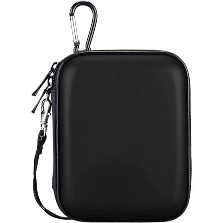 Hard Drive Carrying Case for Western Digital Elements/ My Passport/ My Passport Ultra Portable External Hard Drive HDD 1TB 2TB 4TB 5TB 6TB 3.0 Protective Storage Travel Bag, Black