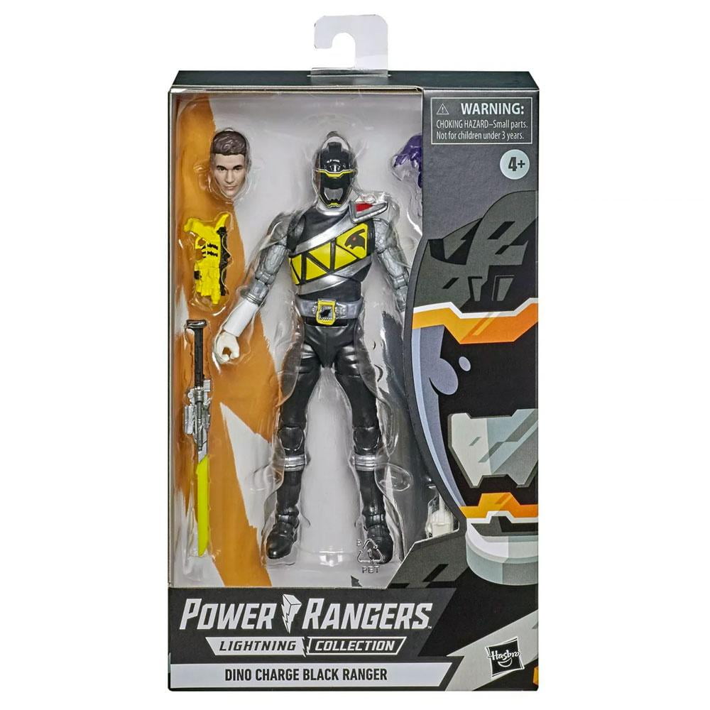 Power Rangers Lightning Collection Dino Charge Black Ranger - Walmart.com - Walmart.com