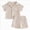 A84-Beige, variant on Toddler Boy Summer Baggy Athletic Shorts Sets Short Sleeve Tshirt & Shorts Cool Casual Workout Outfits 6-12 Months 12-24 Months 2t 3t 4t 5t 6t 7t 8t 9t Children 2-3 Years