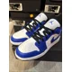 thumbnail image 1 of N I-K-E A i r-Jor-dan 1 Low Game Royal White 553560-124 GS Sizes, 1 of 6