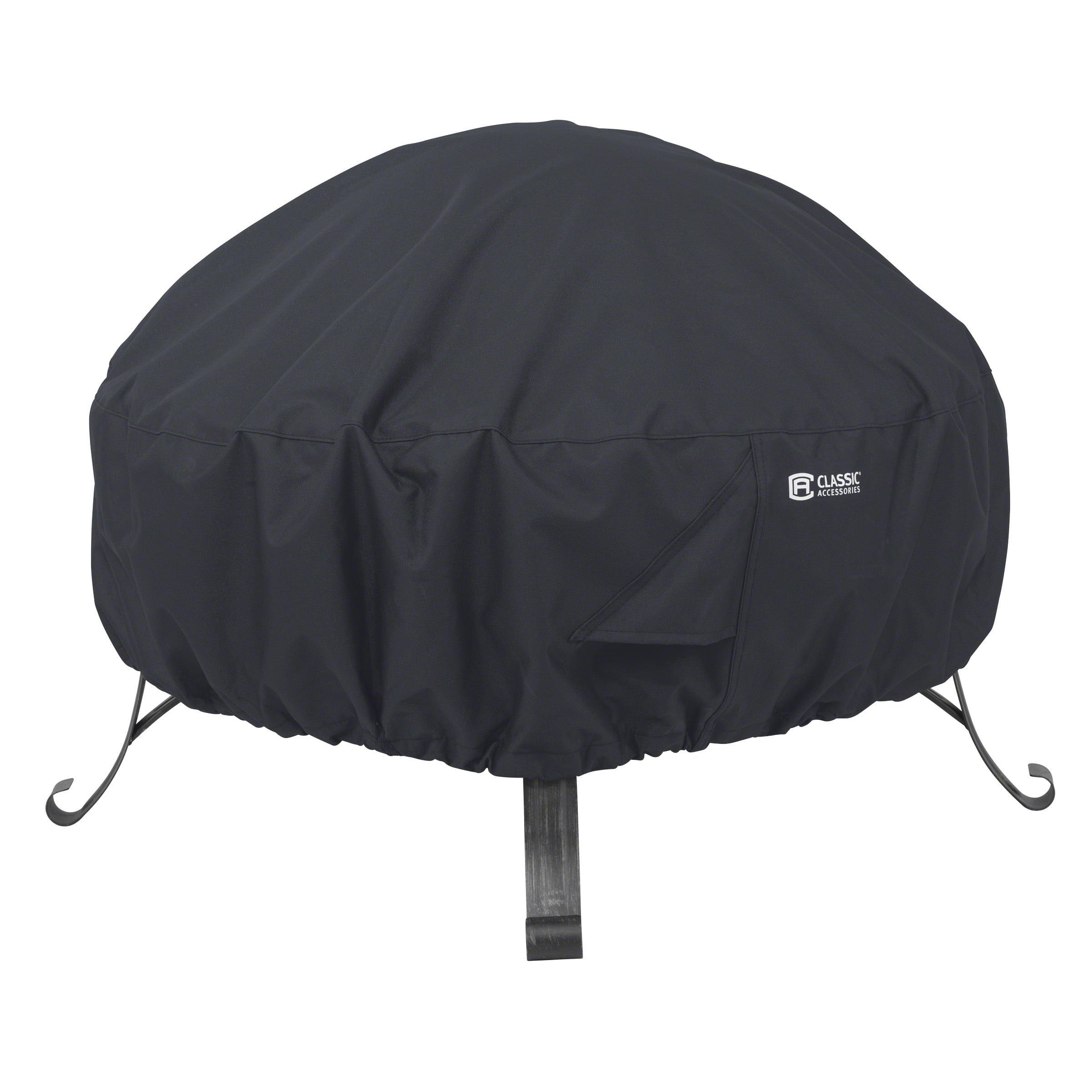 Classic Accessories Water Resistant 30 Inch Full Coverage Round Fire Pit Cover Walmart Com