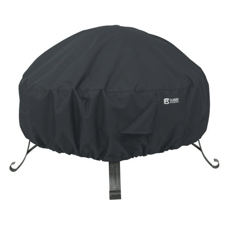 Classic Accessories 30&#34; Water Resistant Full Coverage Round Fire Pit Cover - COLOR