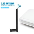 thumbnail image 2 of Antena WiFi 3DBI de 2,4 GHz, antena SMA macho de doble banda para enrutador WLAN inalámbrico WDOplteas  Para estrenar, 2 of 6