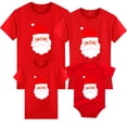 thumbnail image 2 of Conjuntos de ropa a juego para la familia, madre, padre, hija, hijo, niños, ropa de manga corta con ciervos navideños, camiseta, 2 of 5