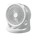 thumbnail image 2 of Kbndieu A Bottle Desktop Small Fan Dormitory Fan Wall-Mounted Mini Small Ceiling Fan Fan Lights Beauty Desk Lamp Fan Home Essentials, 2 of 5