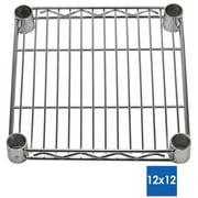 Shelving Inc. 12 d x 12 w x 54 h Chrome Wire Shelving with 5 Shelves