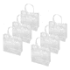 thumbnail image 1 of Bolsas de regalo de plástico PVC transparente con asa, 30 unidades, 1 of 6