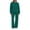 Green, variant on Sweatsuits Women 2 Piece Outfit Matching Lounge Sets Fall Outfits Crewneck Solid Color Track Suits Long Sleeve Sweatshirt Wide Leg Pants Set