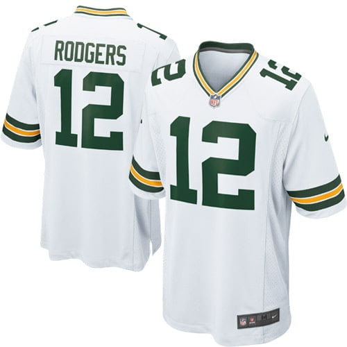 Aaron Rodgers Green Bay Packers Nike Game Jersey - White