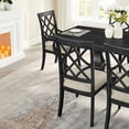 thumbnail image 6 of Dark Oak Finish + Rubber Wood Frame / 2 Dining Chairs for Various Occasions, 6 of 6