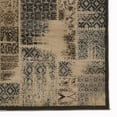 thumbnail image 6 of Jewel Patchwork Area Rug Beige 5x7.6 Transitional Design Heat Set Polypropylene, 6 of 6