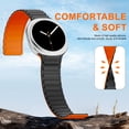 thumbnail image 3 of Correa de reloj Vigamen de silicona magnética para Samsung Galaxy 8, 3 of 8