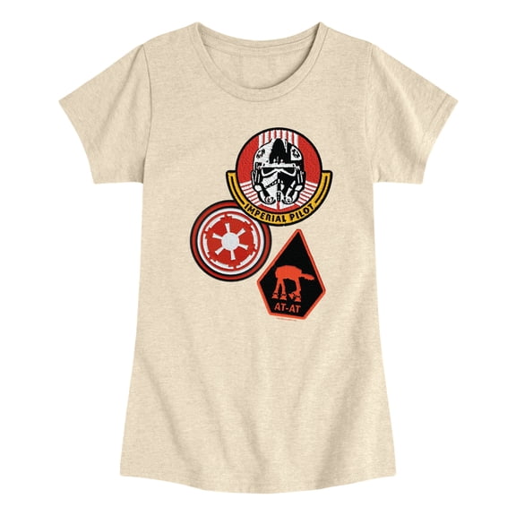 The Mandalorian And Grogu - Imperial Pilot - Youth Girls Fitted Short Sleeve T-Shirt