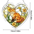 thumbnail image 4 of Acrylic Puzzles Suncatcher Window Hanging, 94 Pieces 7.5 Inch Sun Catcher Acrylic Puzzles Garden Decoration for Women Men Mom Birthday Gift Home Decor, 4 of 5