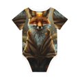 thumbnail image 6 of Sigee Streamside Meditating Fox for Baby Unisex Baby Cotton Short-Sleeve Bodysuits Soft Cotton, Breathable-6 Months, 6 of 7