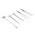 thumbnail image 4 of Curved Tweezers, 5-In-1 Multifunctional Aquarium Cleaning Tool Anti-Rust Stainless Steel Non-Slip  For Water Plant For Aquarium For Fish, 4 of 8