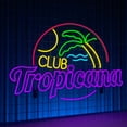 thumbnail image 3 of Glowneon Club Tropicana Neon Signs, Pub Bar Club Decor Signboard, 3 of 4