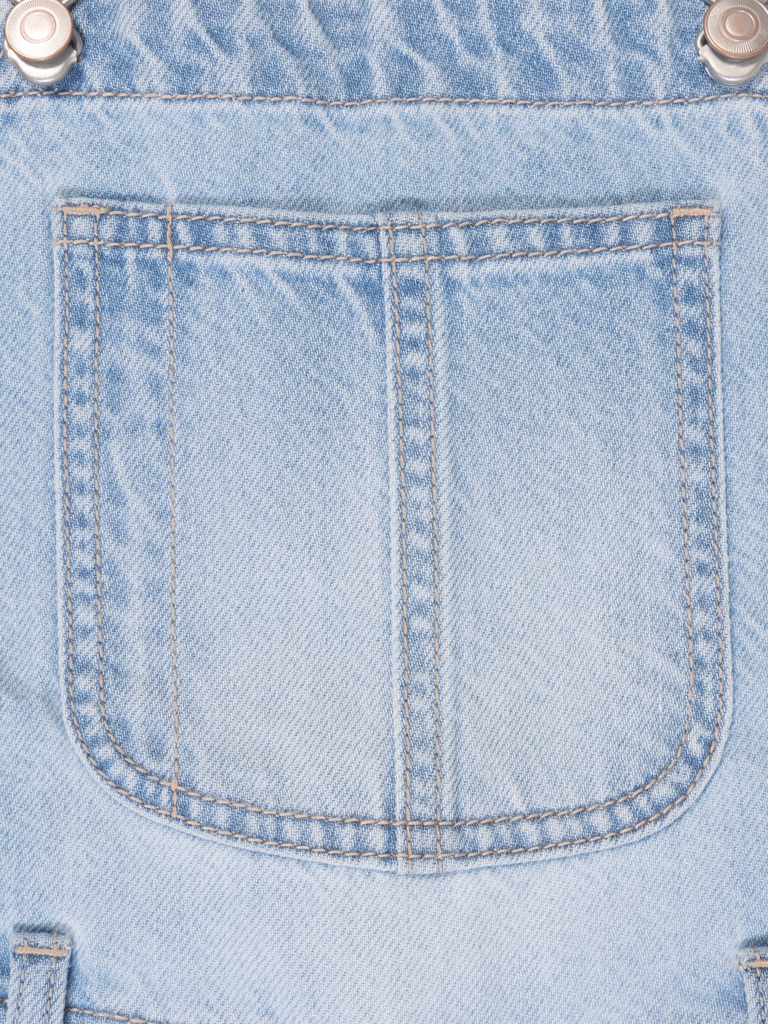 Wonder Nation Girls Denim Overall, Sizes 4-18