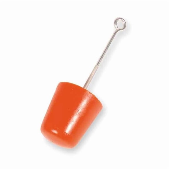 Ultratech Drain Plug,Orange,6 In 2117