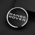 thumbnail image 1 of 4 Pcs Embouts de Roue de Voiture 62mm Jantes Bouchons de Moyeu pour Range Rover Freelande Discovery Sport Defender Evoque Accessoires RR Noir Argent 4 Pcs, 1 of 6
