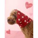 thumbnail image 4 of 1pc Polyester Heart Patterned Breathable Pet Ear Protector Headgear, 4 of 5