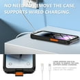 thumbnail image 6 of Allytechgroup Waterproof Case for iPhone 12/12 Pro/13/13 Pro/14/14 Pro/15/15 Pro, IP68 Waterproof Dustproof Full Body Protective Shockproof Bumper Anti-Scratch Waterproof Phone Case for 6.1" iPhone, 6 of 13