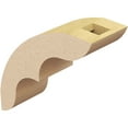 thumbnail image 5 of Ekena Millwork 3"W x 8"D x 8"H Ozark Rough Cedar Woodgrain TimberThane Knee Brace, Primed, 5 of 6