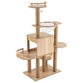 thumbnail image 5 of Sturdy Large Cat Tree Tower Activity Center Playing House Condo Rest Cat 60" H, 5 of 15