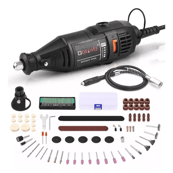 Mini Taladro Mototool Pulido Con 140 Accesorios Para Goxawee