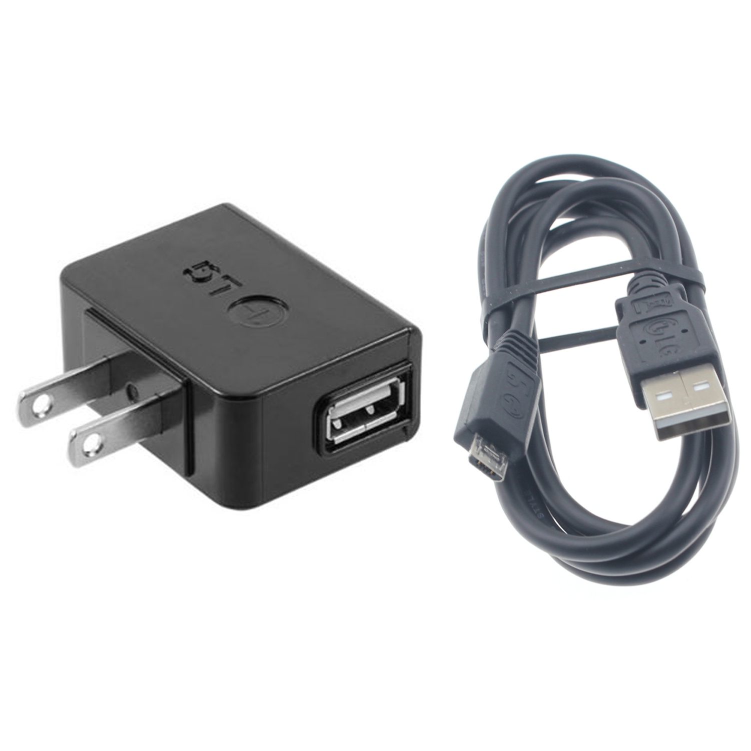 USB OEM Home Charger Cable Power Adapter Q3Z for ZTE Overture 3, Avid 4